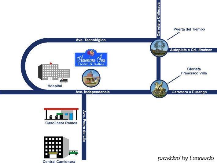 American Inn Hotel & Suites Parral Zewnętrze zdjęcie